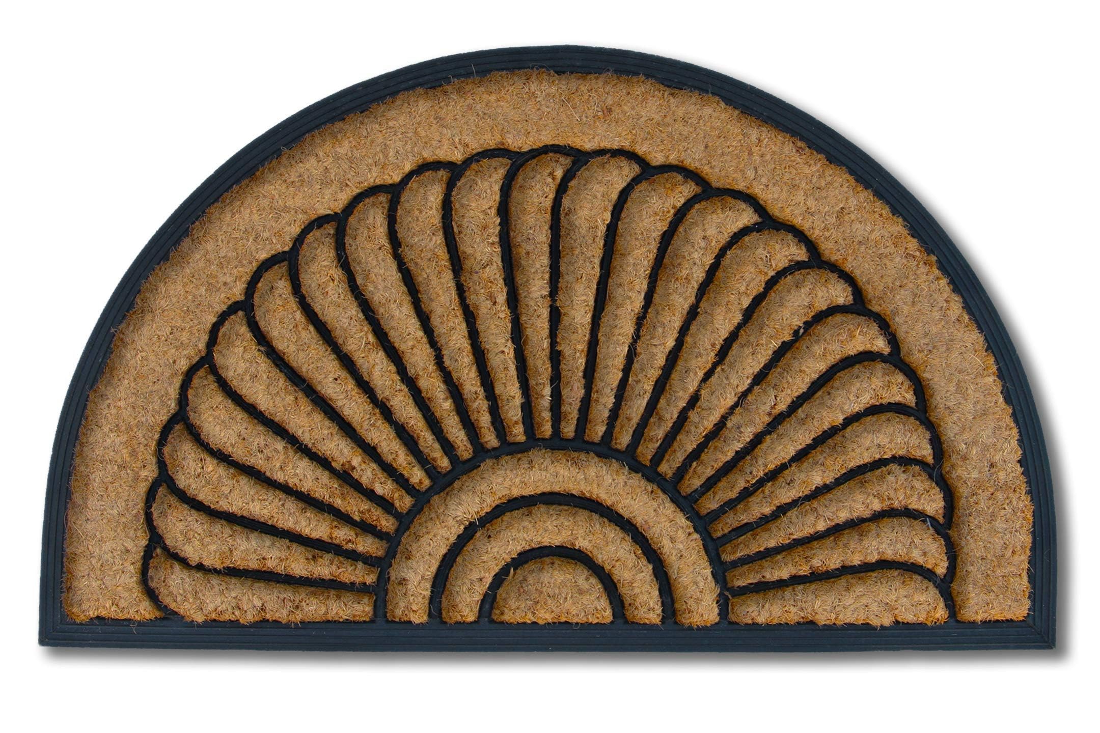 Kempf close-up coir fiber texture revealing strong scraping action