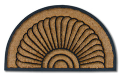 Kempf close-up coir fiber texture revealing strong scraping action