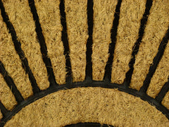 Kempf mat in use as shoes scrape off dirt and moisture