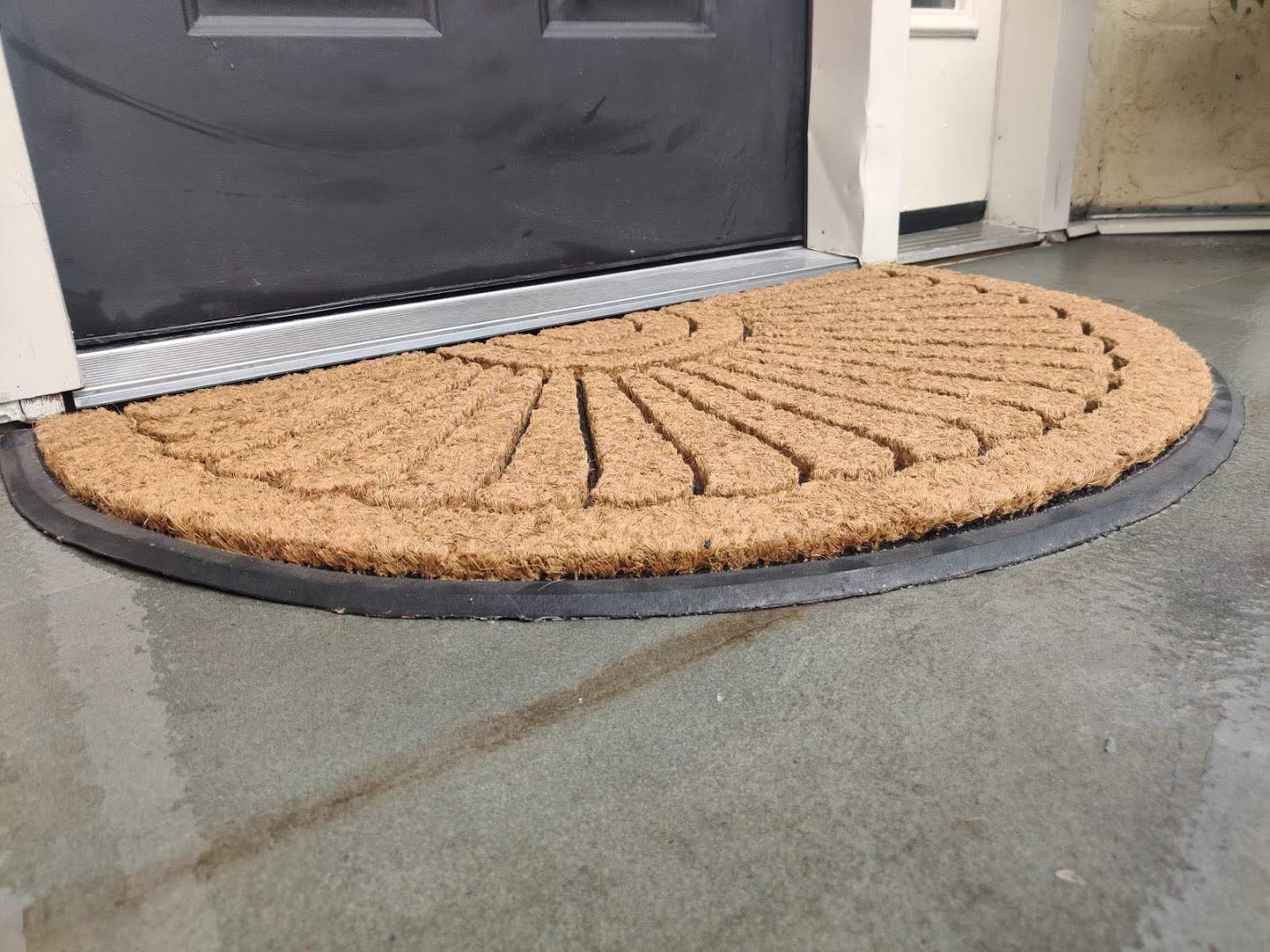 Kempf sunburst design detail adding decorative curb appeal