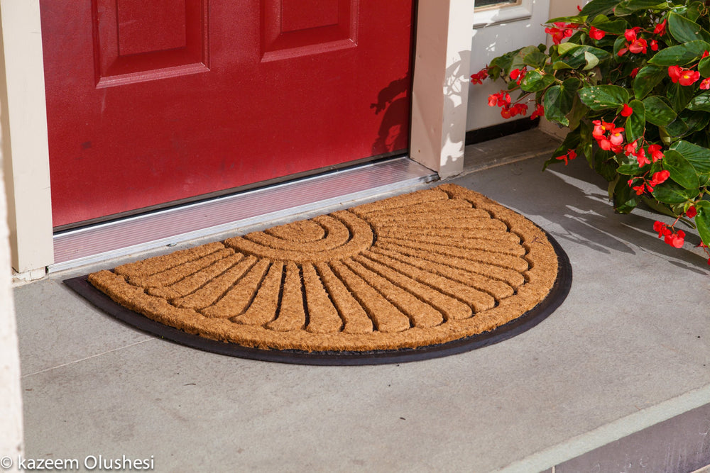 Kempf size comparison at door threshold showing compact fit