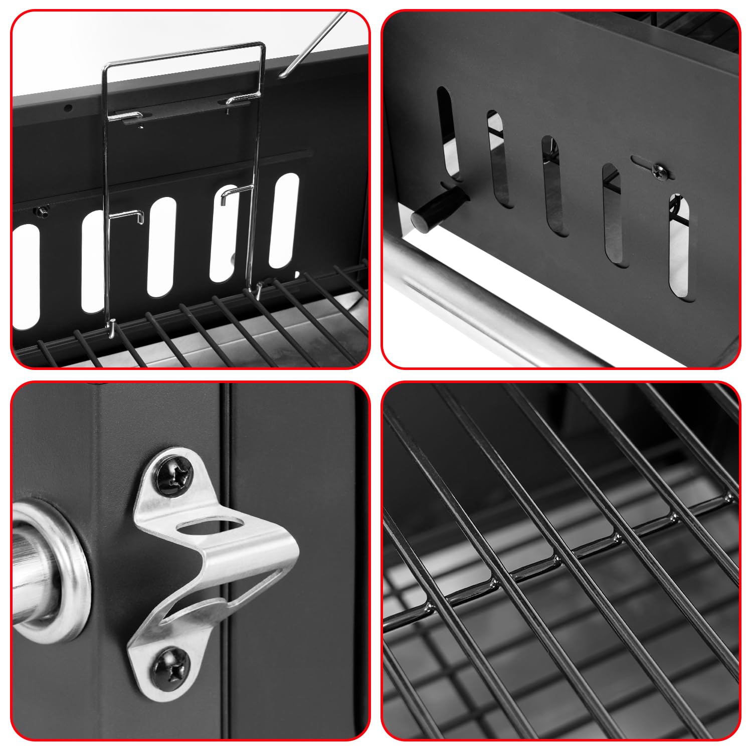 Kendane adjustable air vent detail for precise temperature control and smoking