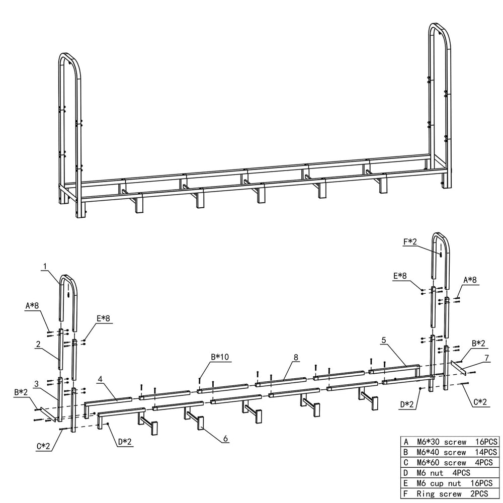 Kendane assembled on uneven ground showing stable, tip-resistant performance