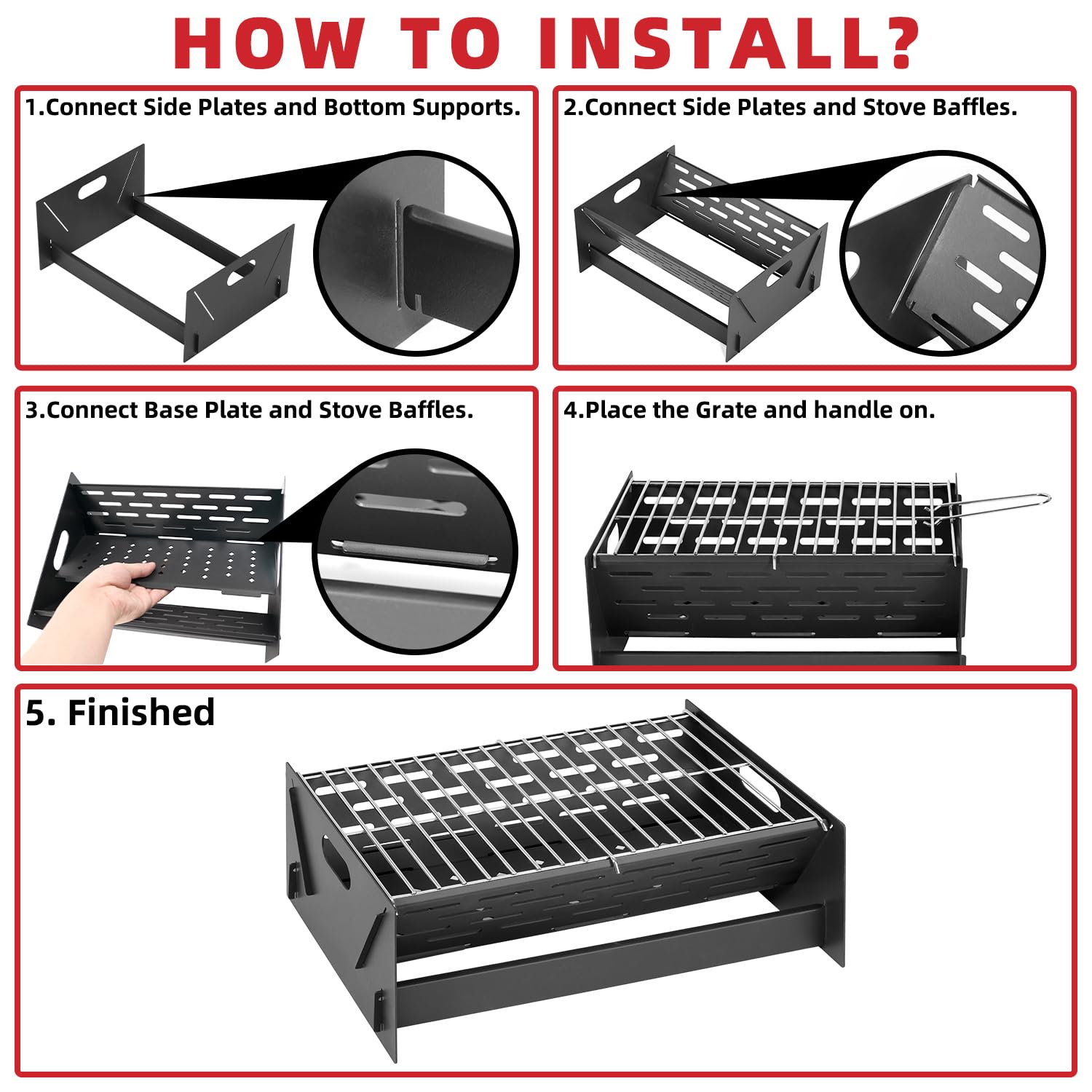 Kendane removable grate being wiped clean for easy maintenance