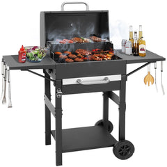 Kendane front view showing full grill setup and generous cooking space