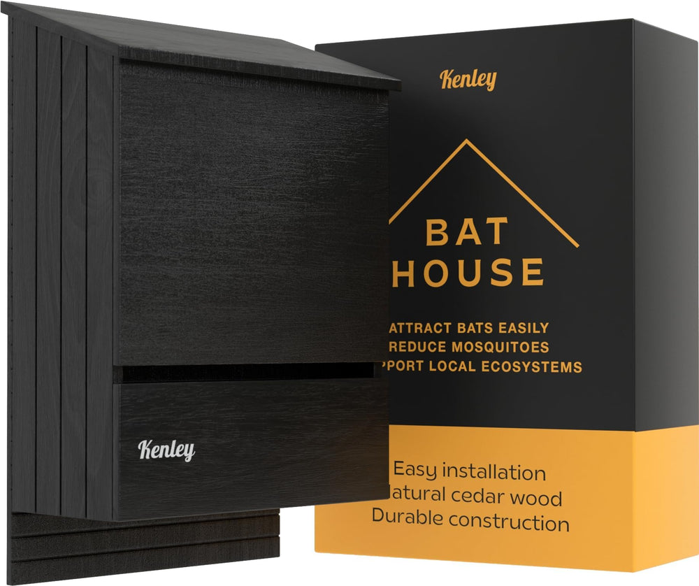 Kenley front view showing triple-chamber entrance and safe roost design benefit