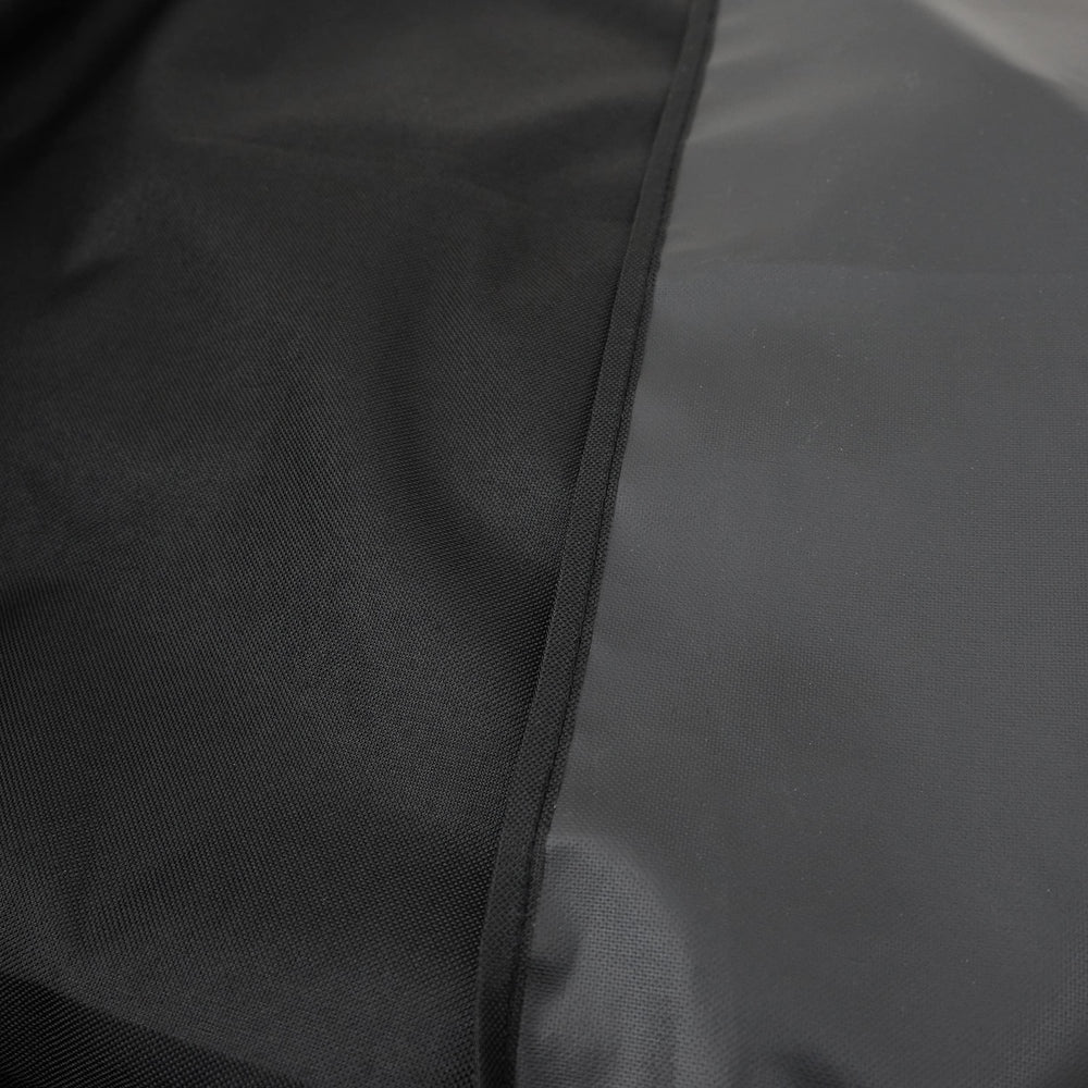 Kenmore folded cover ready for storage after quick hose cleaning