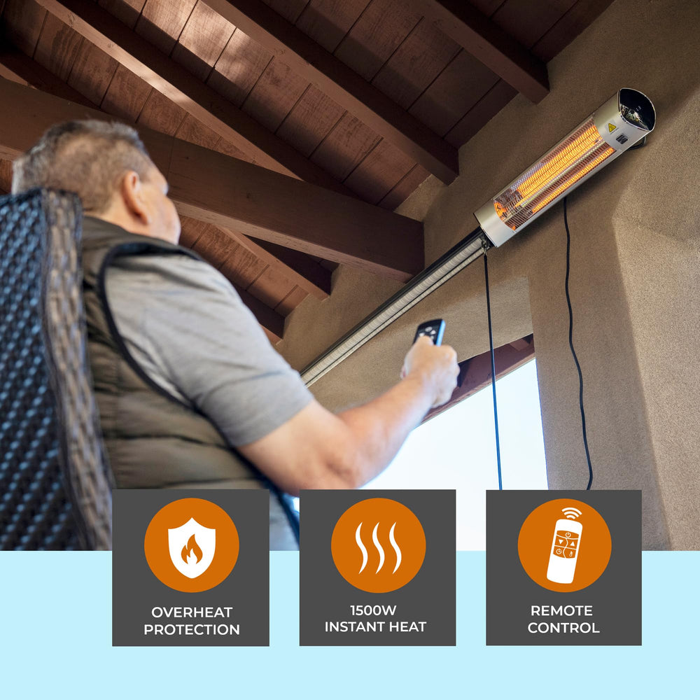 Kenmore side profile mounted on bracket demonstrating compact, low-profile installation