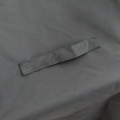 Kenmore strap adjustment and buckle keeping cover secure in wind benefit