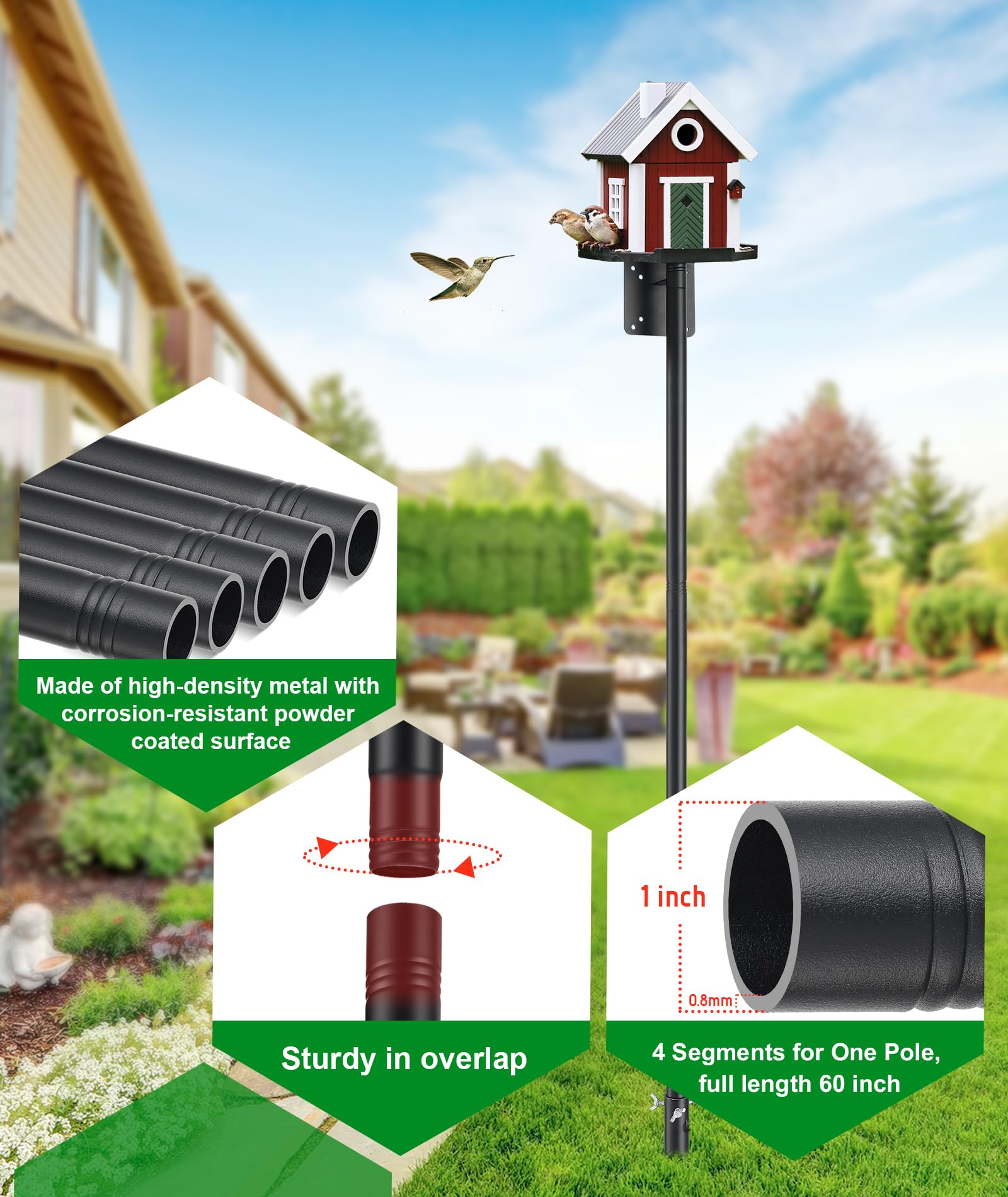Keplrend mounting plate with screws showing universal fit and no-extra-hardware benefit