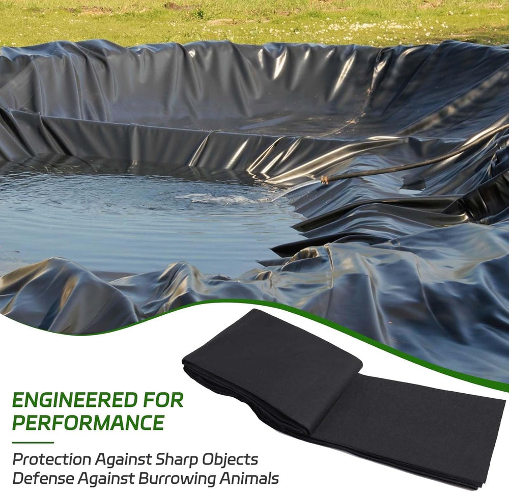 KEPYDRMTF close-up of non-woven 60 mil texture providing cushioning and puncture resistance