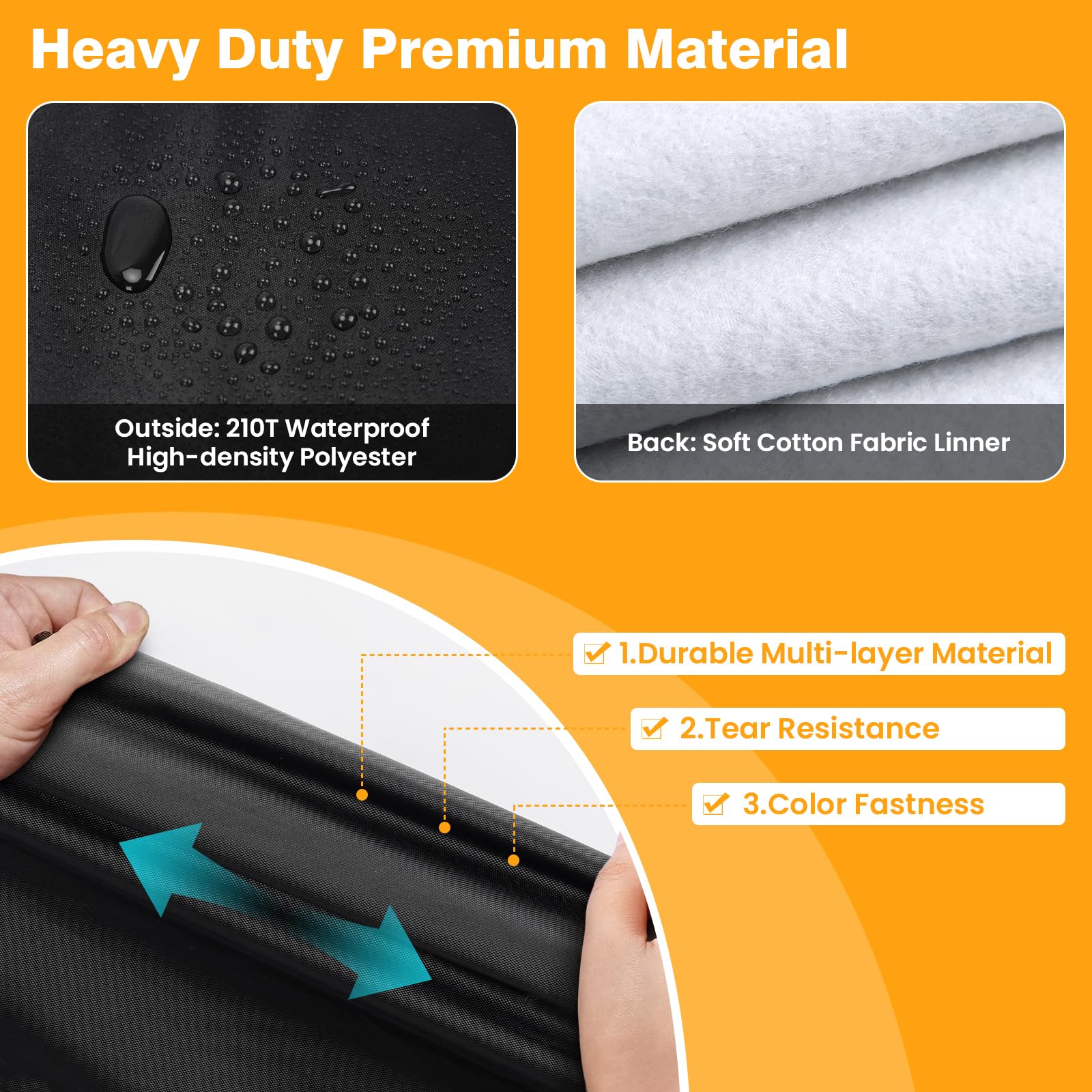 KERANTY soft inner liner close-up preventing scratches and paint wear