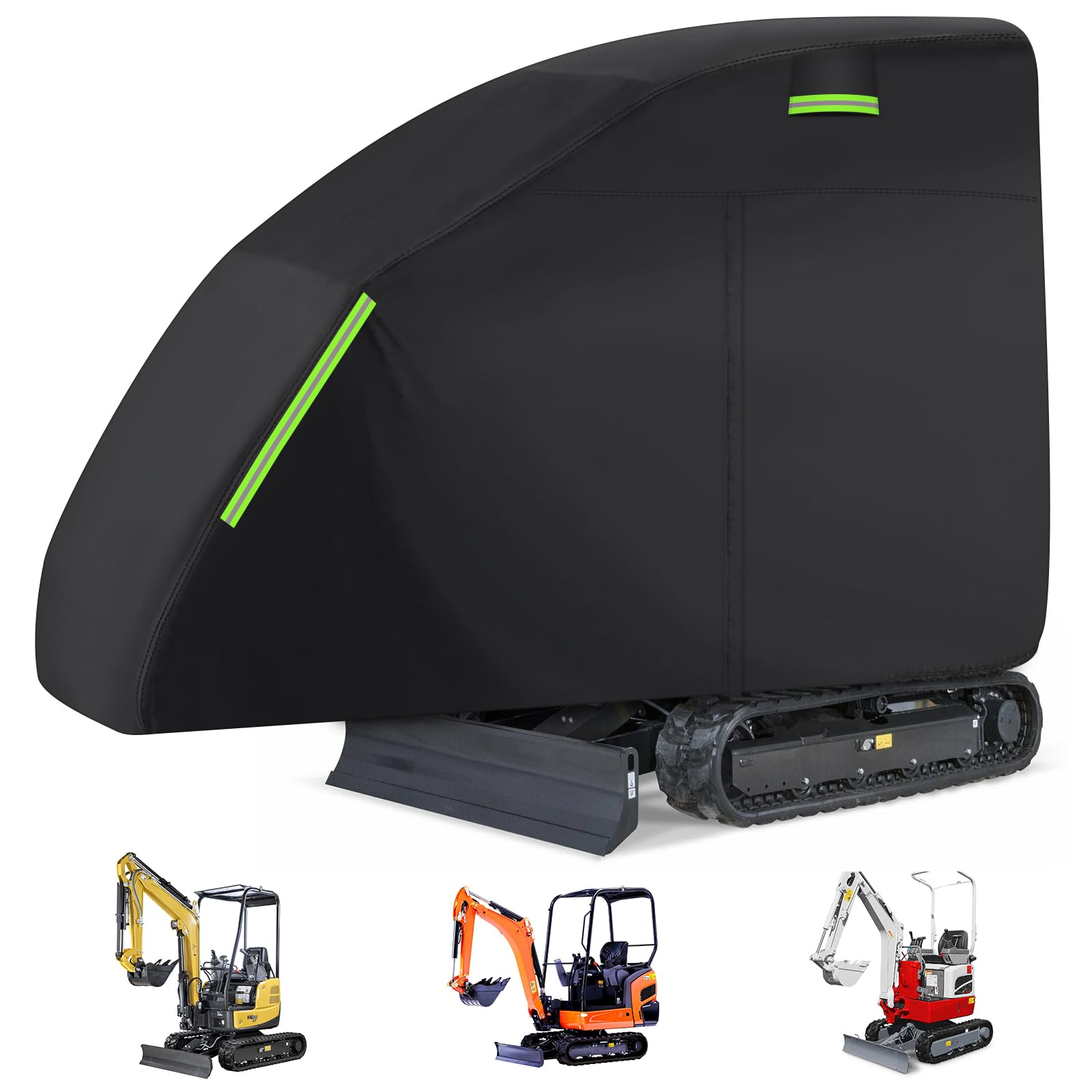 KERANTY front view cover protecting excavator for weather protection