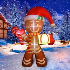 Kerithsoco gingerbread man front view showing festive design and size benefit