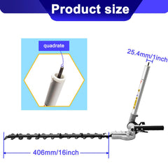 Kerlista close-up of articulating joint demonstrating adjustable reach benefit