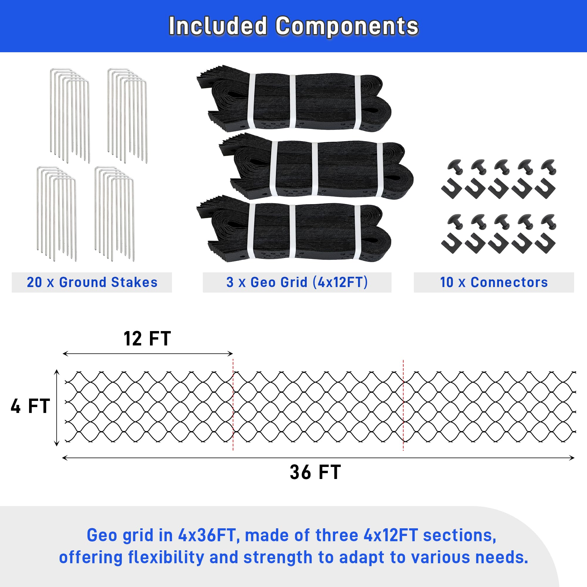 Kerty connection buckles detail showing secure joins and fast installation benefit