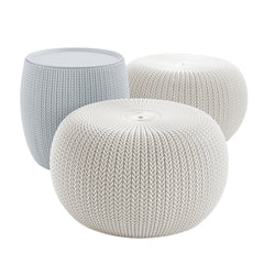 Keter Cozy Urban front view showing set and versatile seating benefit