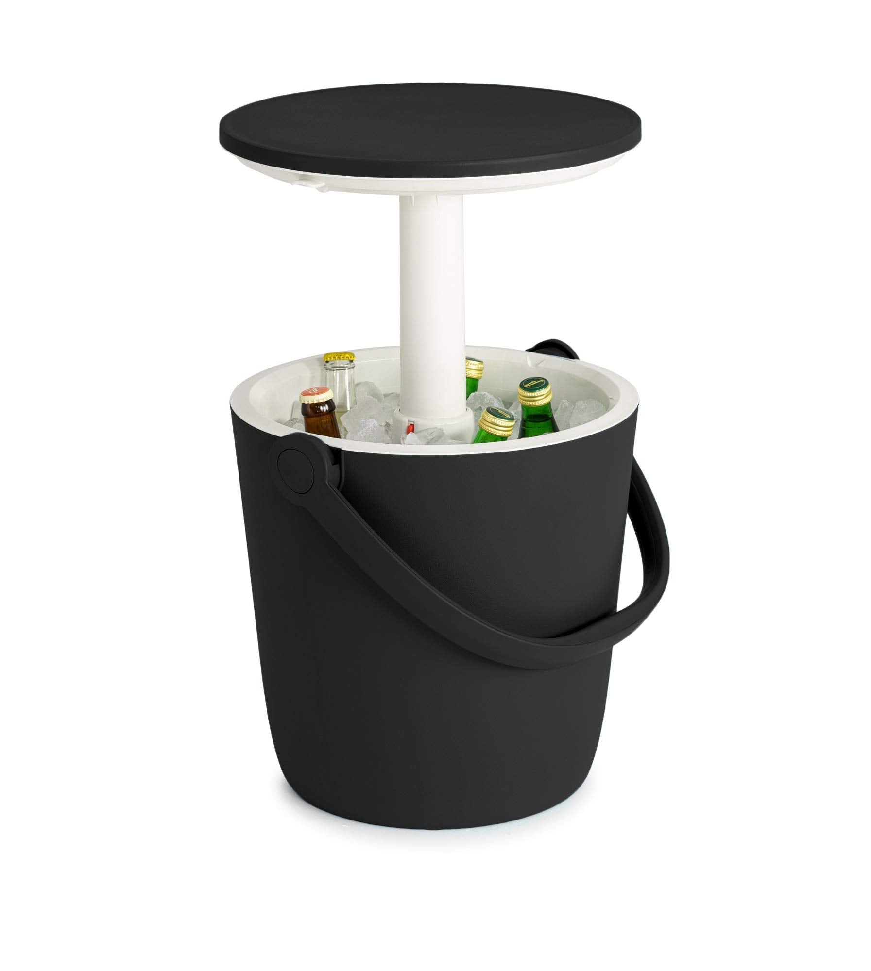 Keter Go Bar front view showing compact cooler and modern look, perfect for outdoor use