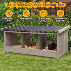 ketive perch and baffle close-up showing stabilization for hens and fewer broken eggs