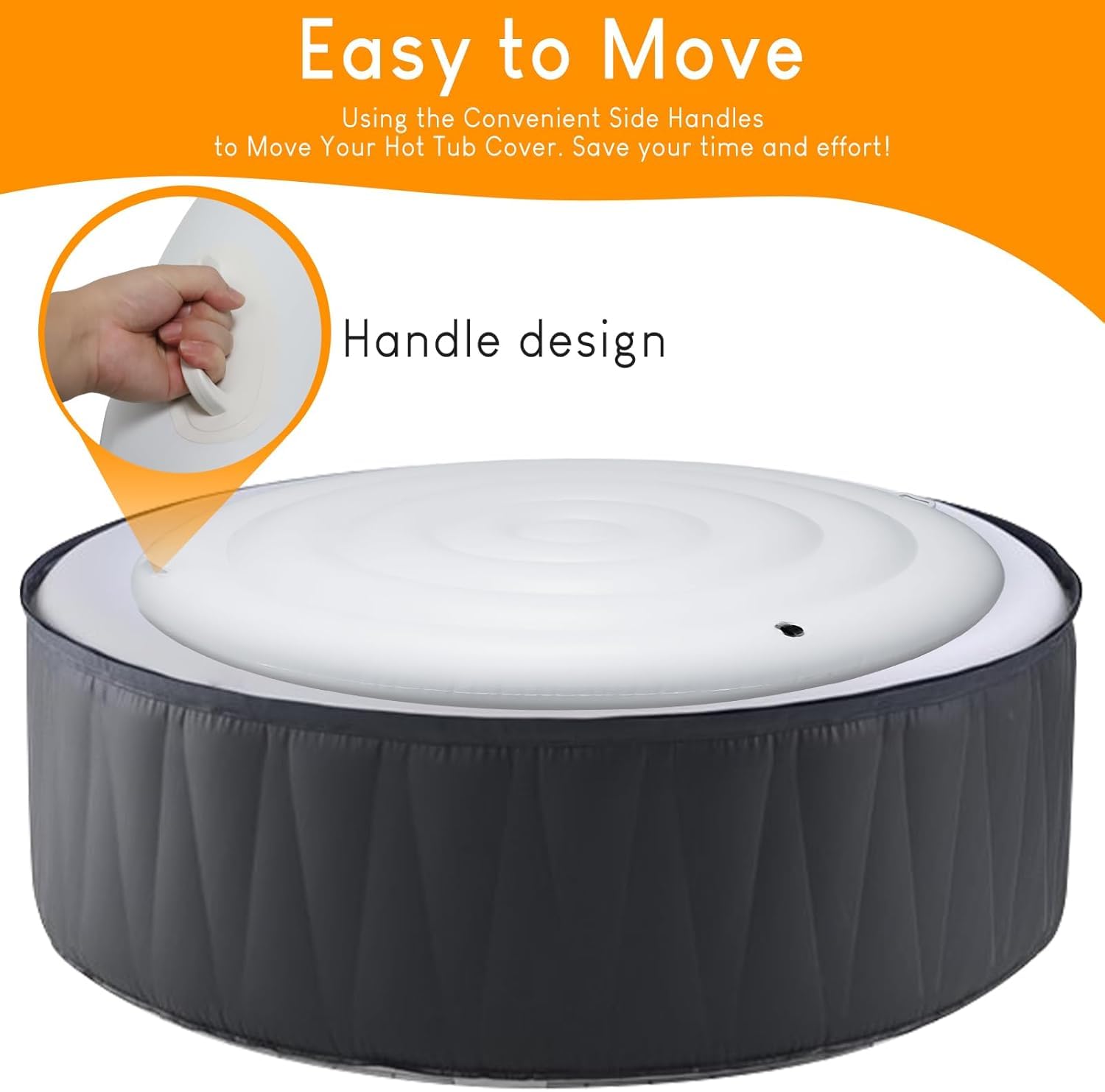 Ketofa cover next to chair showing 5.4 ft scale and easy storage benefit