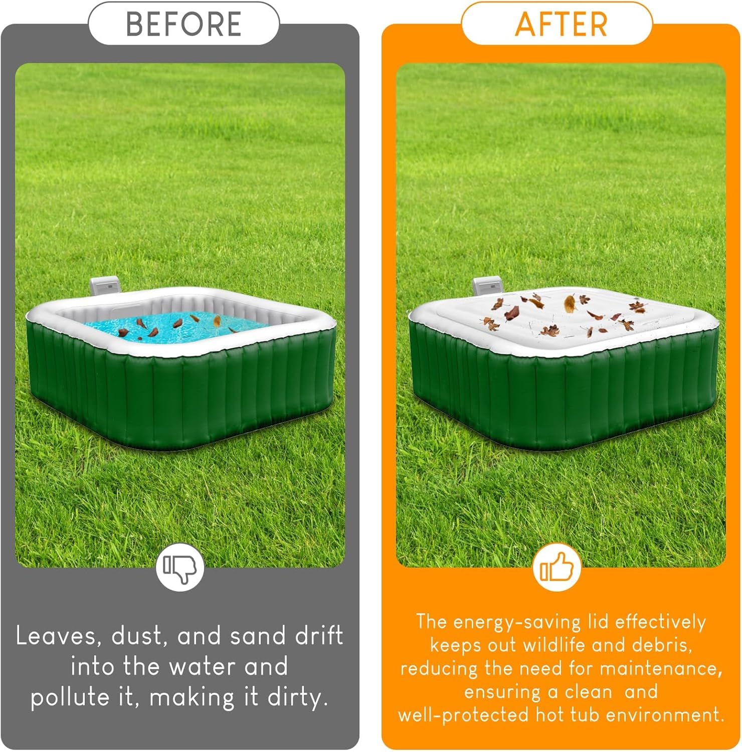 Ketofa surface shedding raindrops demonstrating weather resistance and easy cleaning