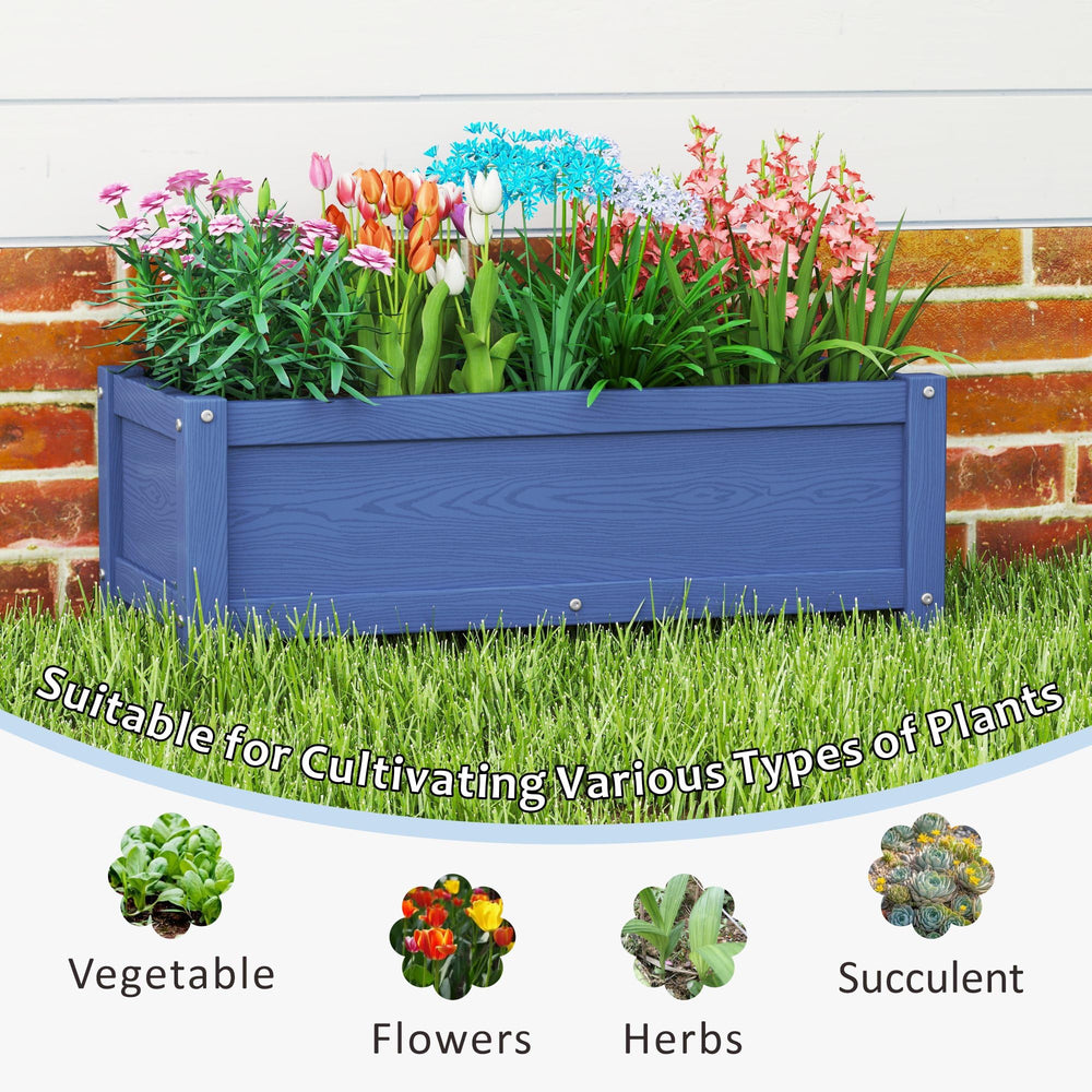KETOYARK planter filled with soil and herbs demonstrating ready-to-use planting capacity