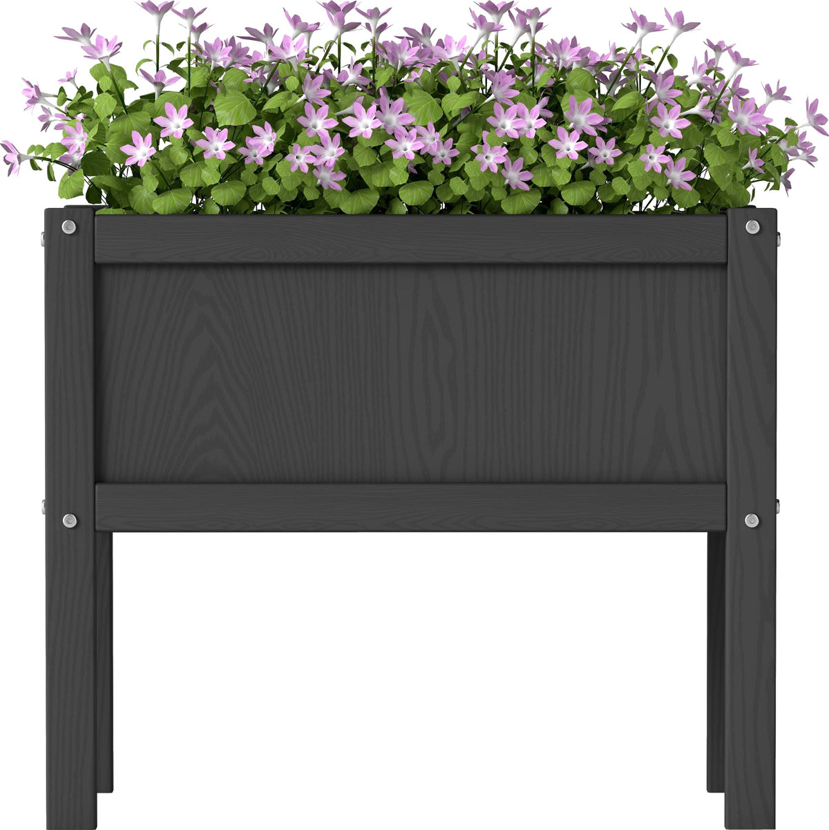 KETOYARK front view elevated planter showing tidy planting space and easy access