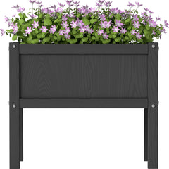 KETOYARK front view elevated planter showing tidy planting space and easy access