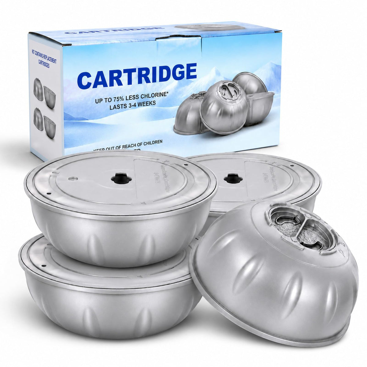 KEWINTANT front packaging showing 4-pack and clear product benefits