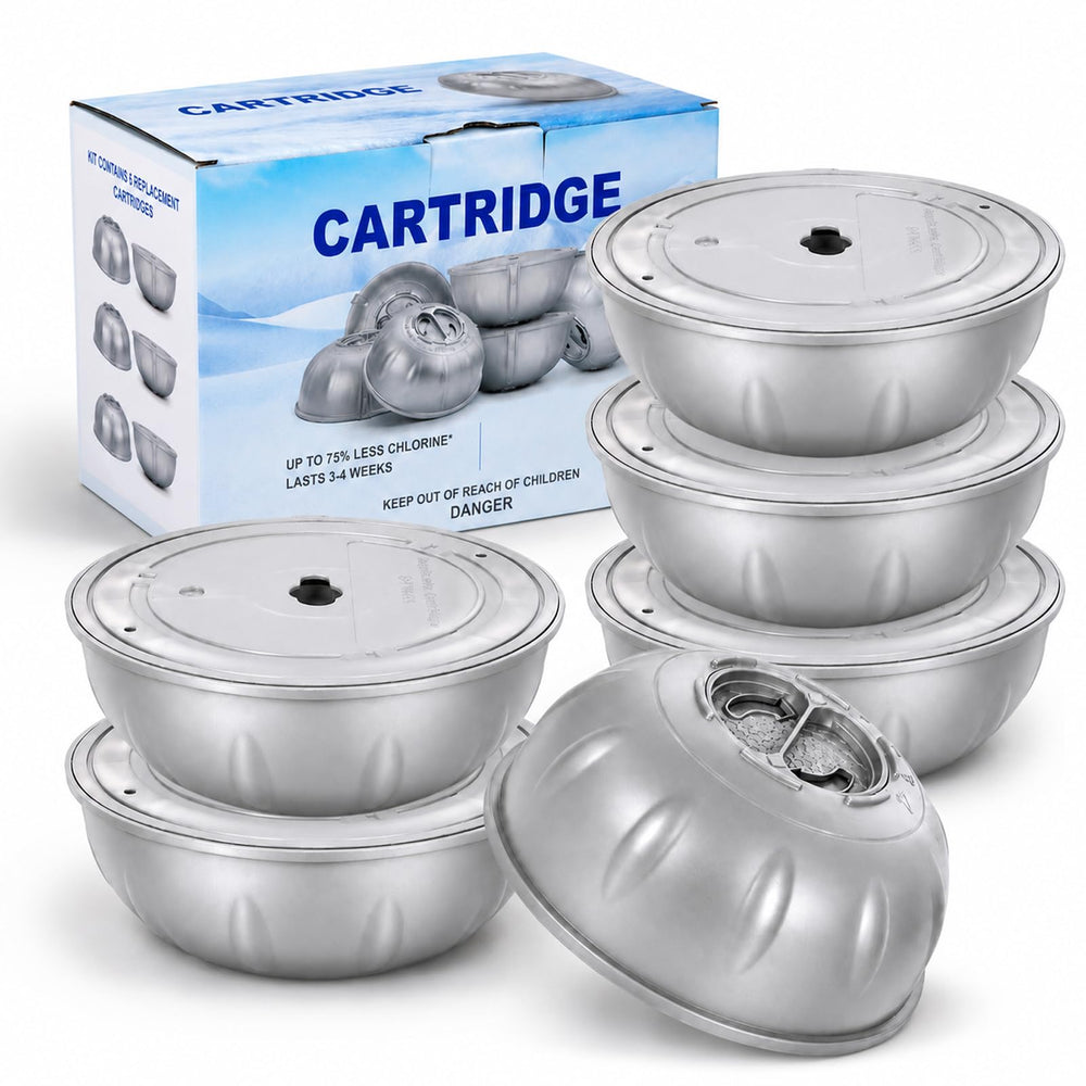 KEWINTANT front packaging showing six replacement cartridges and clear branding for convenience