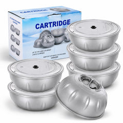 KEWINTANT front packaging showing six replacement cartridges and clear branding for convenience