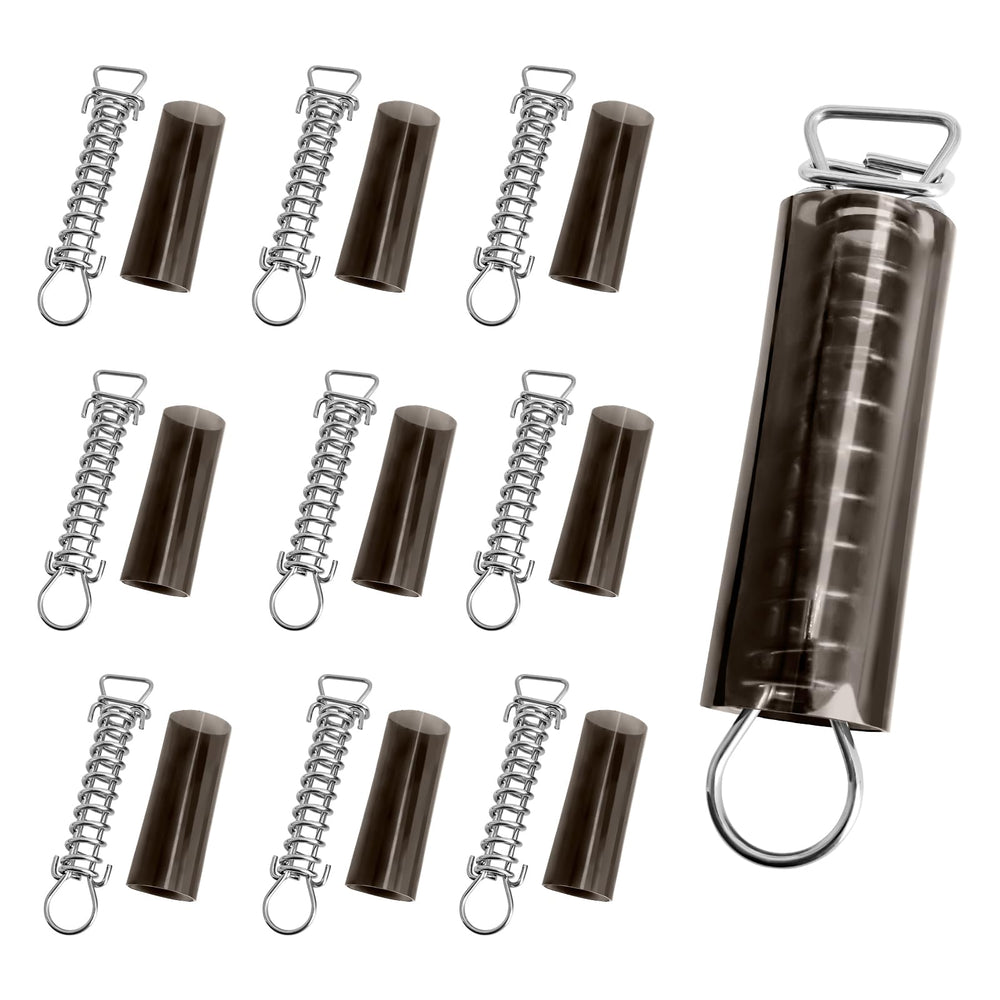 Keycci front view of ten-pack springs showing organized kit and hardware benefits