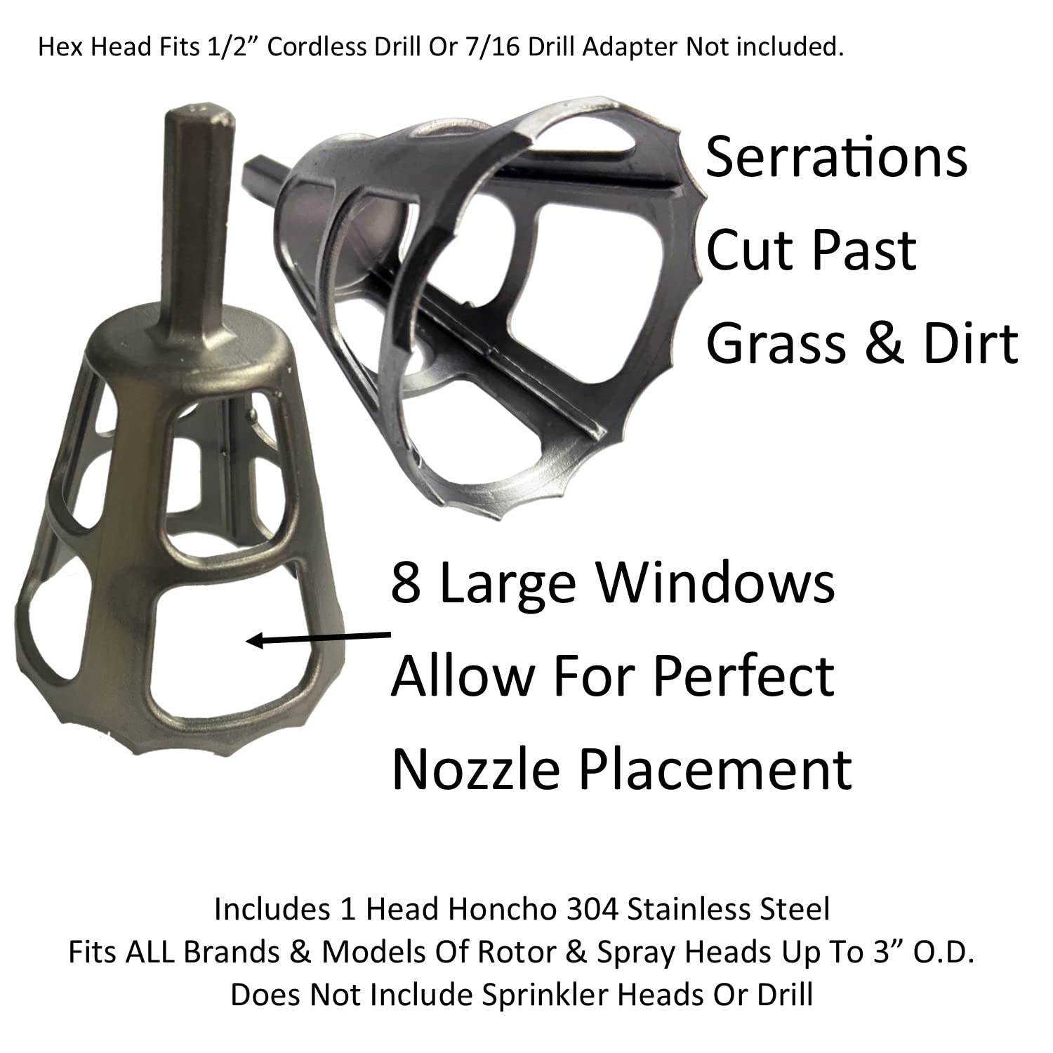 Keyfit Tools Head Honcho window detail for precise nozzle alignment benefit
