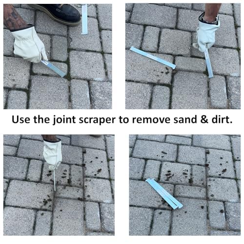 Keyfit Tools in-use lifting a sunken paver to speed repairs and reduce damage