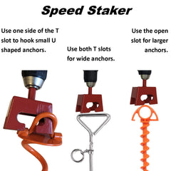 Keyfit Tools Slot detail showing T and open box for secure hold