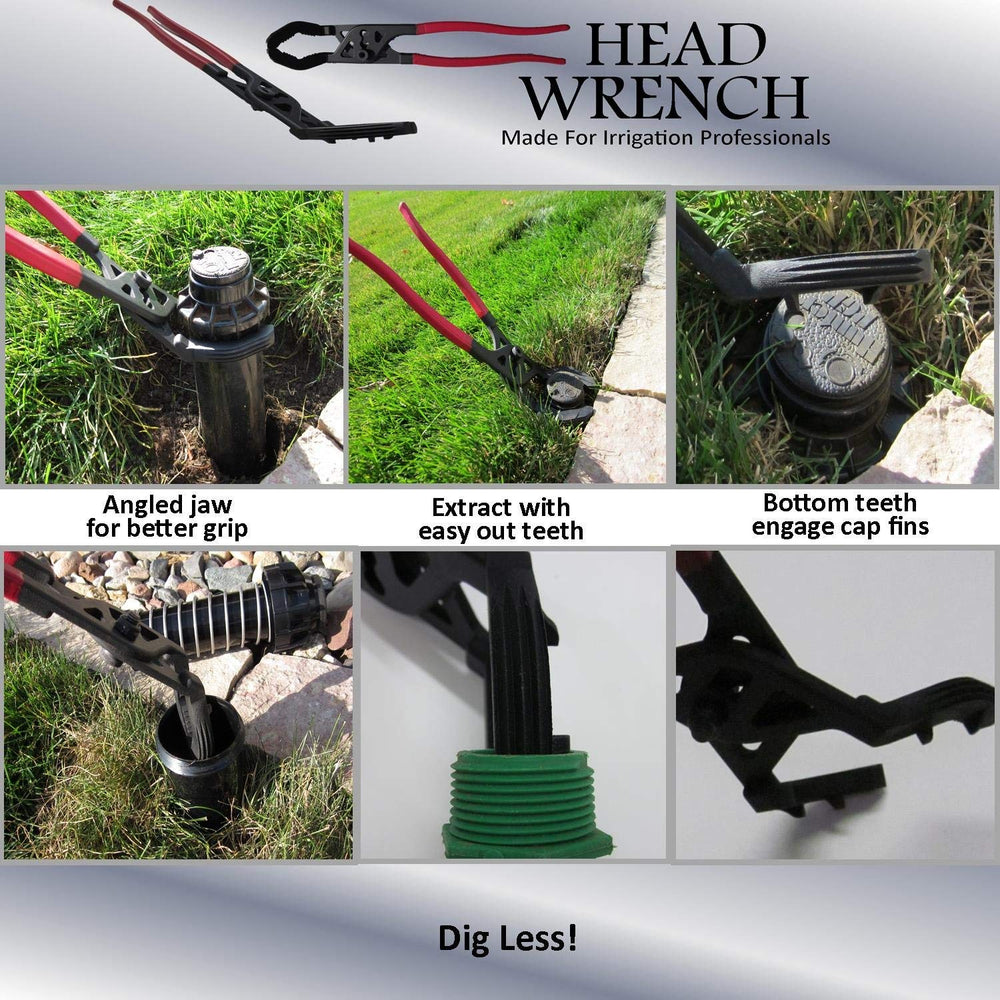 Keyfit Tools angled jaw close-up showing precise grip for no-dig access