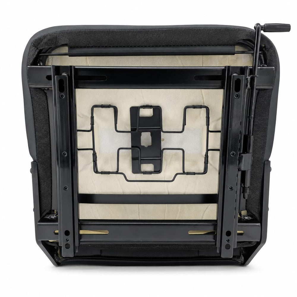 Keystone Seats DURA-RIDE installed on zero-turn mower showing enhanced operator comfort