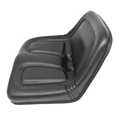 Keystone Seats close-up of vinyl texture and drain holes preventing pooling
