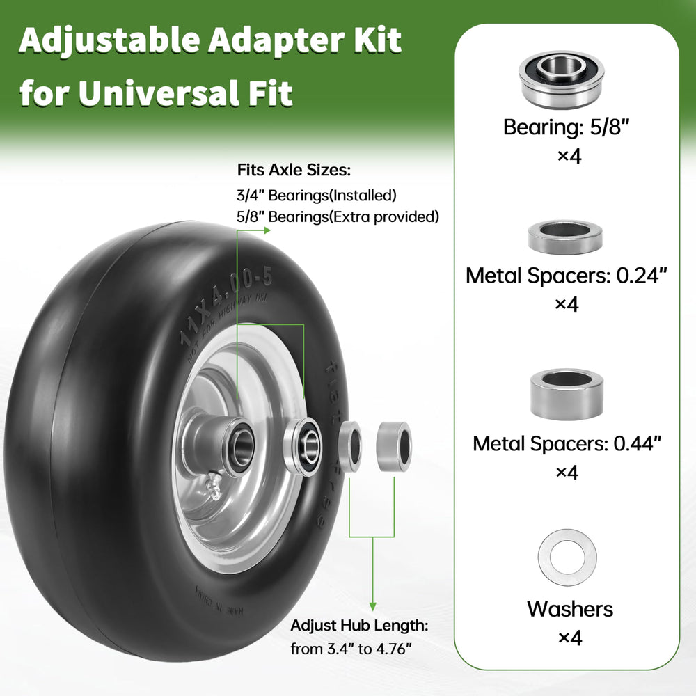 KGOJOY close-up of polyurethane tread texture, puncture-resistant benefit