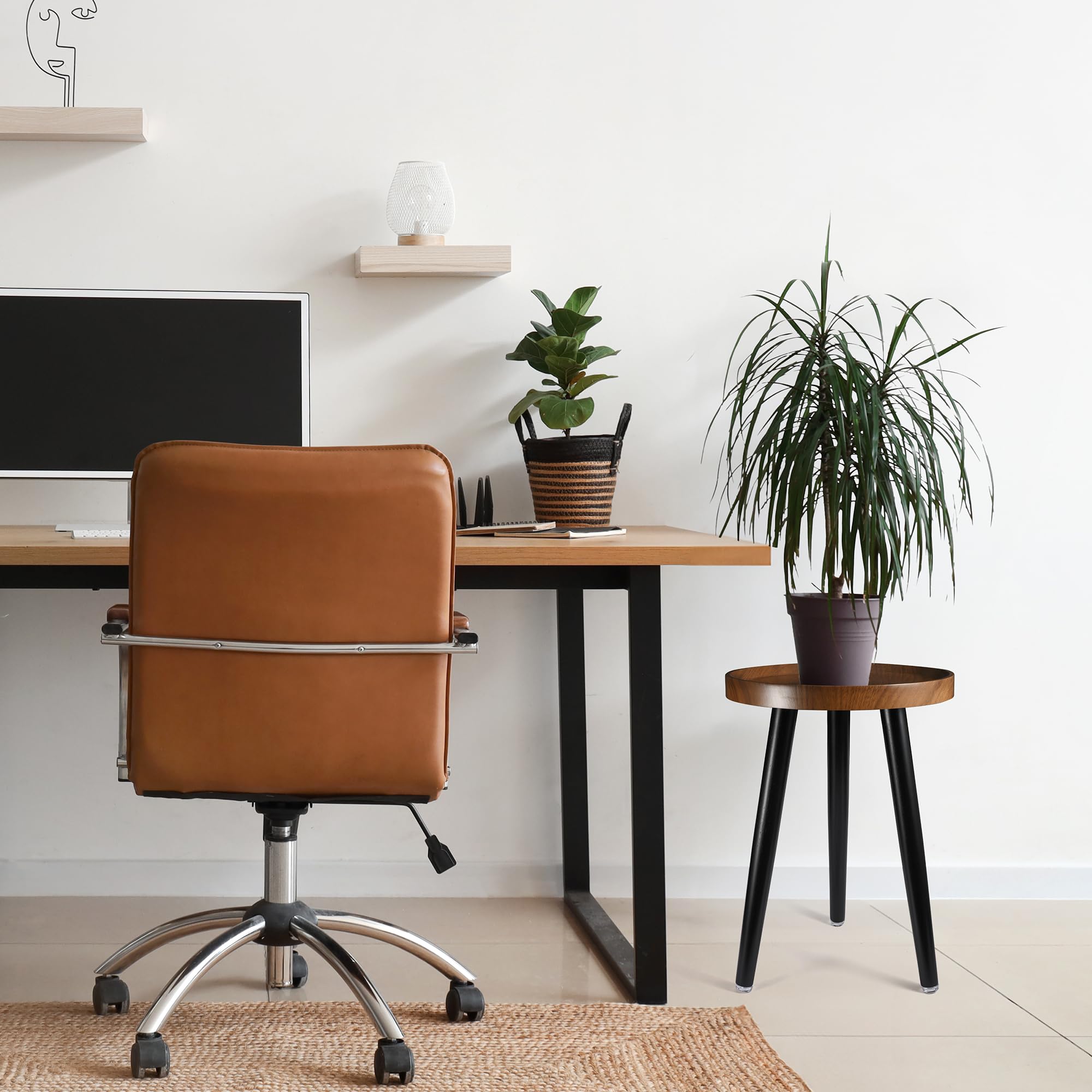KGPLOME used as bedside table with lamp demonstrating multifunction use