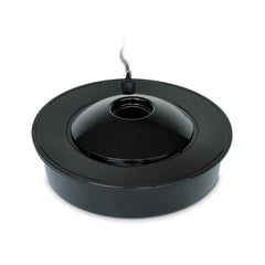 K&H Thermo-Pond front view showing compact floating deicer and benefit energy savings