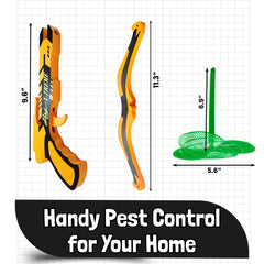 KHAMPA in use targeting fly illustrating precise, fast indoor pest control