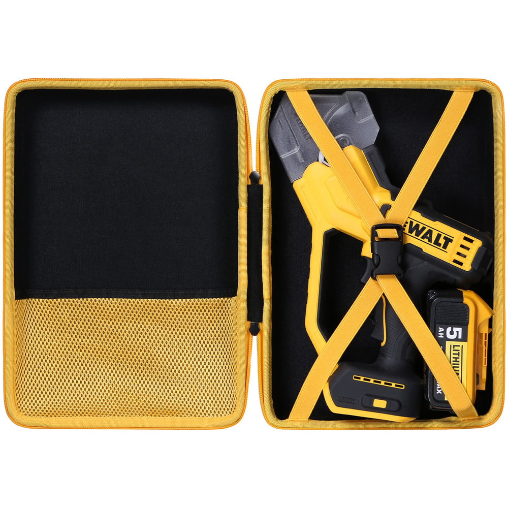 khanka front closed case protecting DEWALT pruner during transport