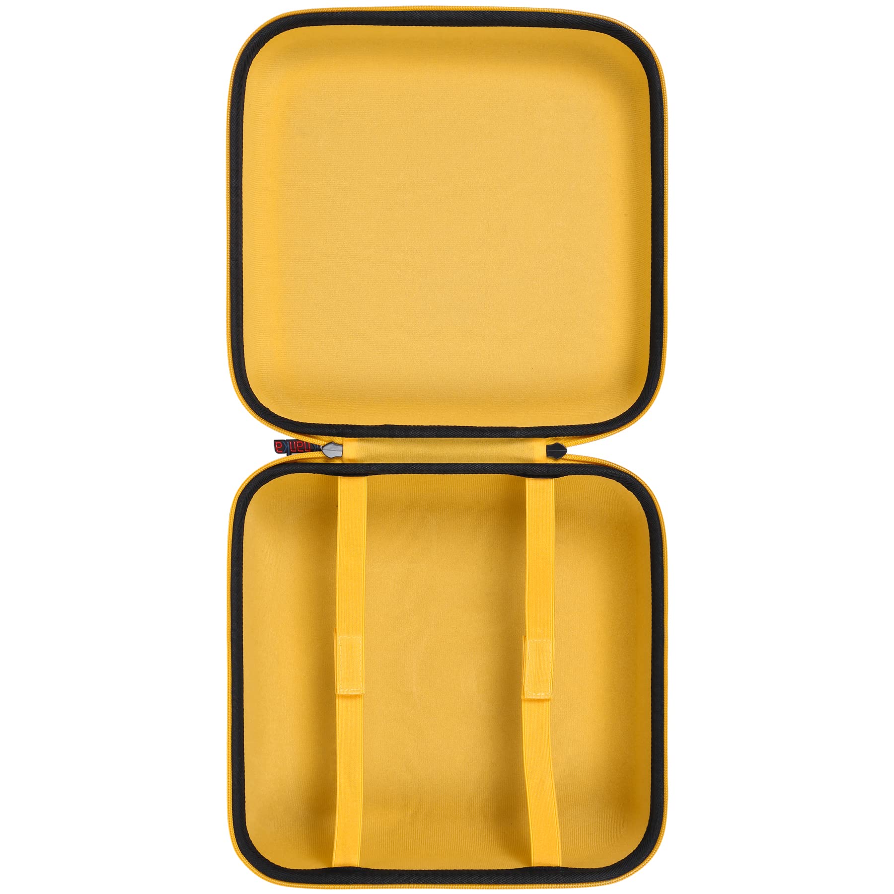 khanka case held in hand for scale to confirm compact, portable size