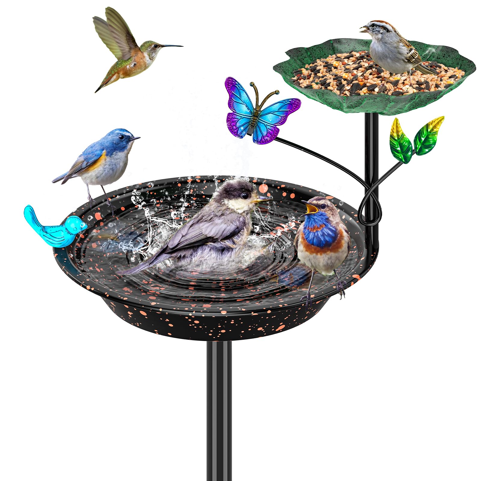 KHayRovies front view showing butterfly design and stable outdoor placement