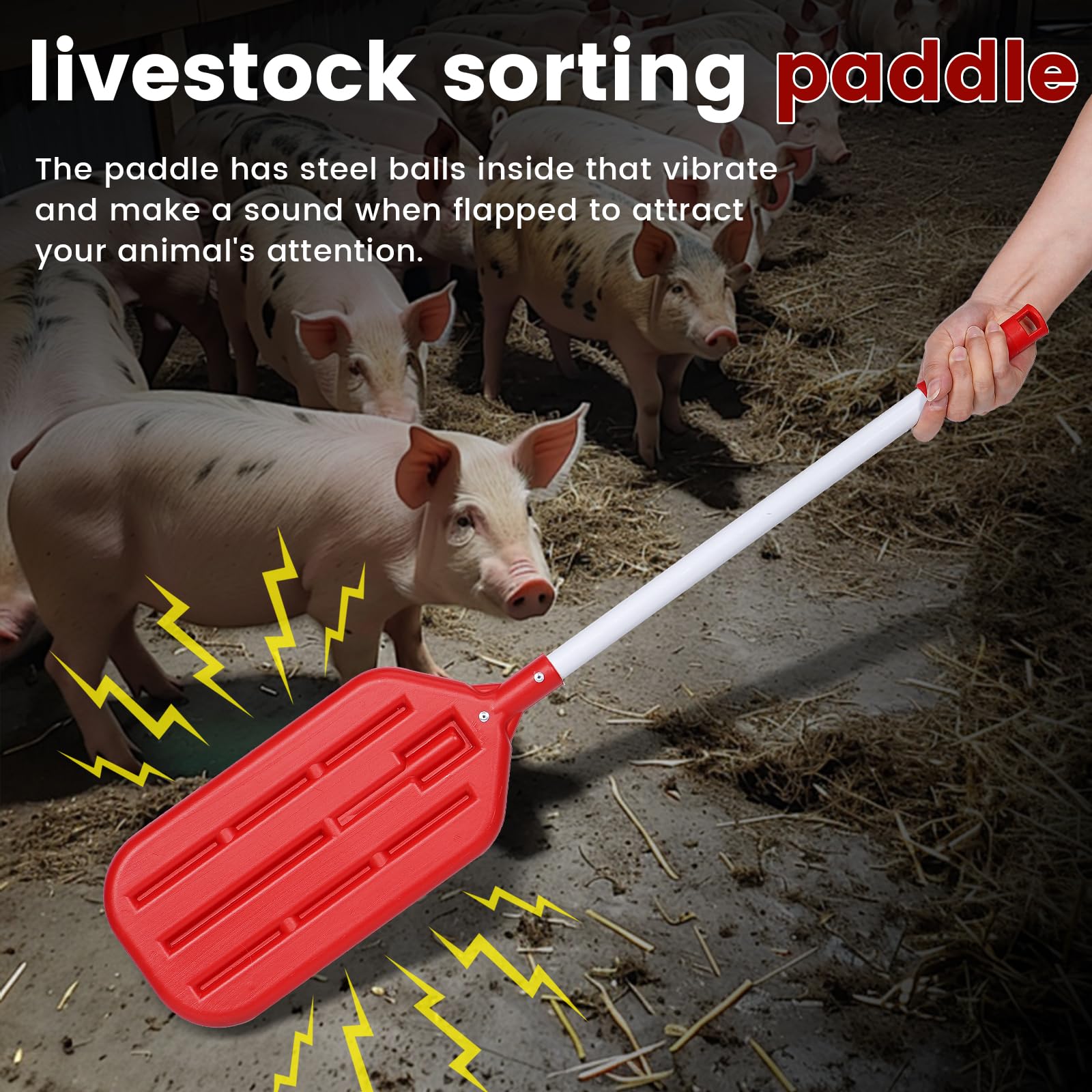 KHEARPSL panel being used to guide pigs for safer, calmer movement
