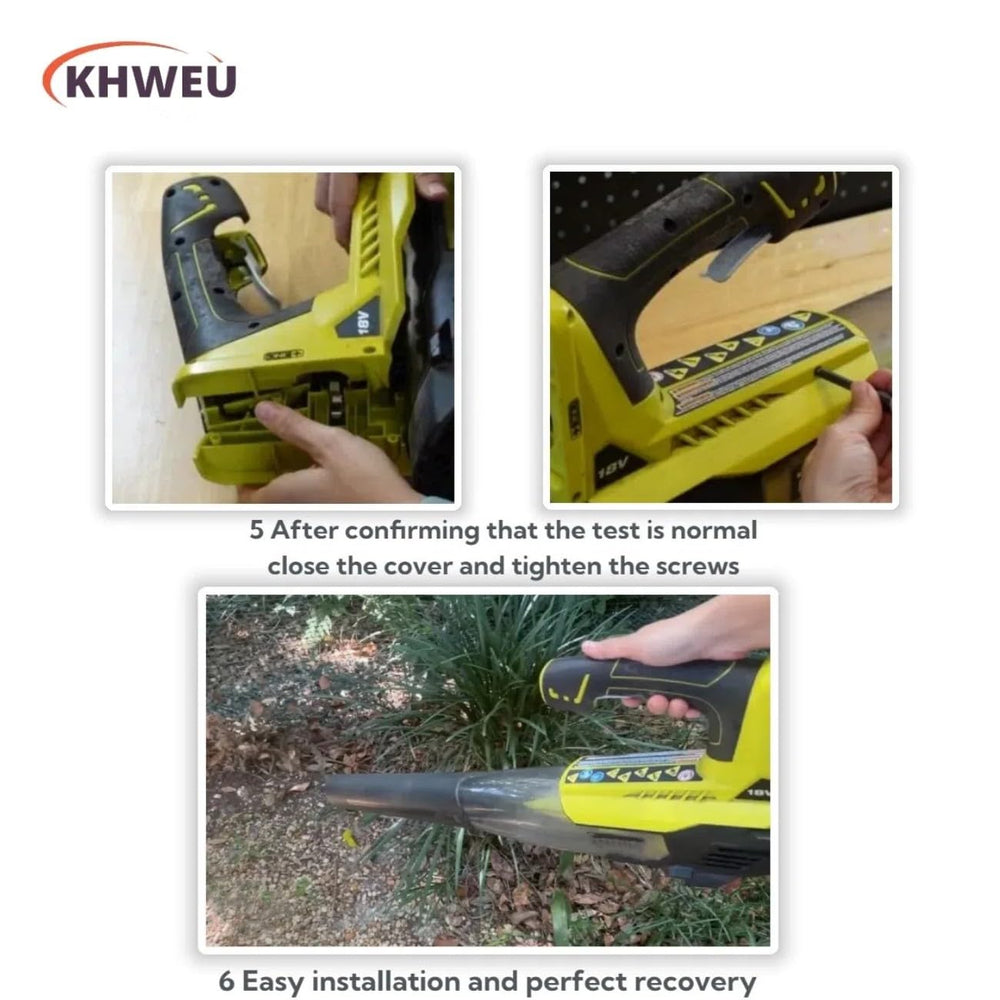 KHWEU harness beside ruler for scale demonstrating compact, correct dimensions