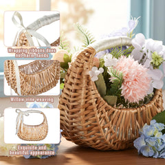 Kifmurase basket in use by flower girl scattering petals for charm