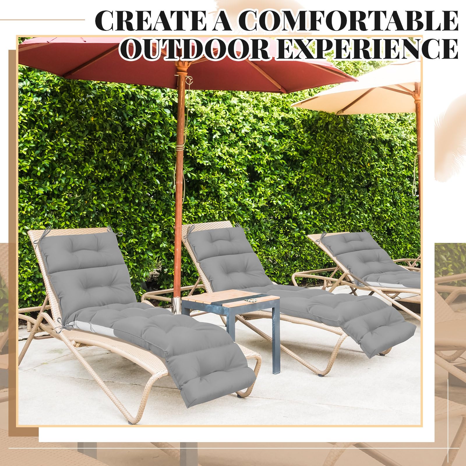 Kigley two-pack cushions packaged together for consistent outdoor seating upgrade