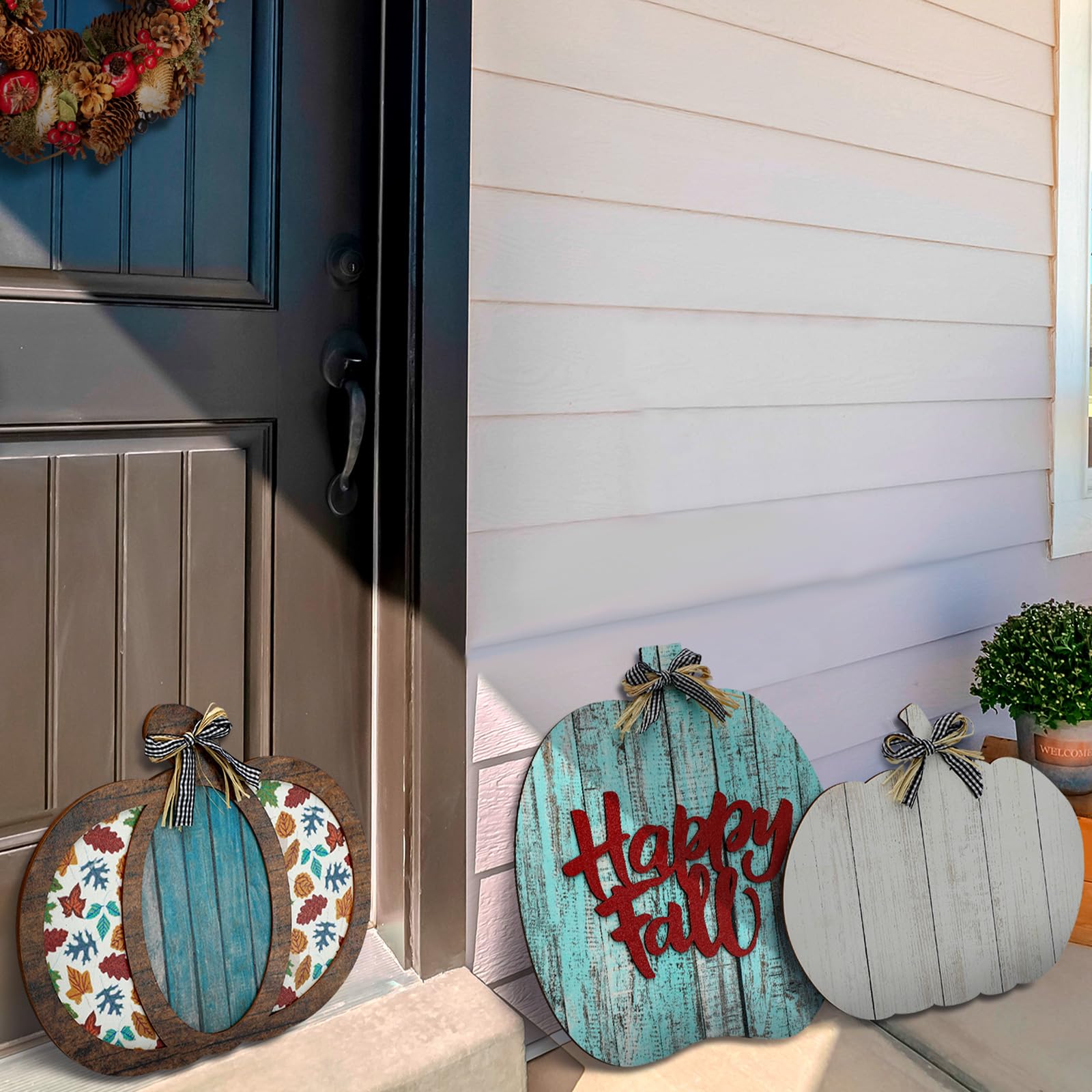Kigley label and harvest lettering detail adding charming seasonal message